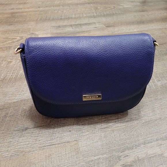 KATE SPADE | Disha Marcus Street Bag Blue **NO STRAP - Picture 2 of 14